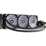 Sharkoon S90 RGB, Watercooling Noir, Connecteur de ventilateur PWM à 4 broches