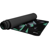 Sharkoon SKILLER SGP30 XXL Stealth, Tapis de souris gaming Noir/vert clair