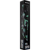 Sharkoon SKILLER SGP30 XXL Stealth, Tapis de souris gaming Noir/vert clair