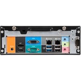 Shuttle XPC slim Barebone XH610 - S1700, Intel H610, 1xDP, 1xHDMI, 1x VGA, 2x COM (RS232), 2x LAN (2.5G and 1G), 1x slim 5.25", 2x 3.5", 2x M.2, fonctionnement permanent 24/7 Noir, Intel H610, 1xDP, 1xHDMI, 1x VGA, 2x COM (RS232), 2x LAN (2.5G and 1G), 1x slim 5.25", 2x 3.5", 2x M.2, fonctionnement permanent 24/7, PC de dimension 3,5L, PC type barebone, Intel H610, LGA 1700, DDR4-SDRAM, M.2, PCI Express, Série ATA III