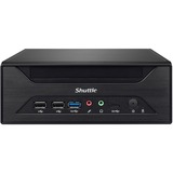 Shuttle XPC slim XH610, Barebone Noir