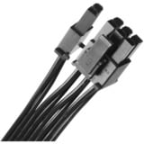 SilverStone ST60F-ES230 unité d'alimentation d'énergie 20+4 pin ATX ATX Noir alimentation  600 watt Noir, 2x PCIe, 600 W, 180 - 264 V, 47 - 63 Hz, 4.5 A, Actif, 120 W