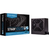 SilverStone ST60F-ES230 unité d'alimentation d'énergie 20+4 pin ATX ATX Noir alimentation  600 watt Noir, 2x PCIe, 600 W, 180 - 264 V, 47 - 63 Hz, 4.5 A, Actif, 120 W
