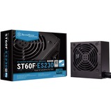 SilverStone ST60F-ES230 unité d'alimentation d'énergie 600 W 20+4 pin ATX ATX Noir alimentation  Noir, 600 W, 180 - 264 V, 47 - 63 Hz, 4.5 A, Actif, 120 W