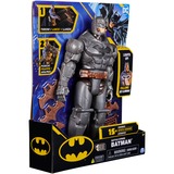 DC Comics BATMAN - Figurine Batman Deluxe 30 Cm - Figurine Articulée Batman  30 Cm - Avec Effets Sonores Et Lumineux - 5 Accessoi