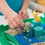 Spin Master Mallette Parc A Chiots 680 G Kinetic Sand, Jeu de sable Kinetic Sand Mallette Parc A Chiots 680 G, Sable cinétique pour enfants, 3 an(s), Plastique, Multicolore