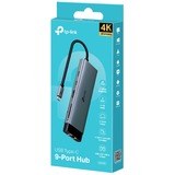 TP-Link UH9120C, Station d'accueil Gris/Noir