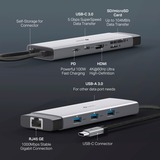 TP-Link UH9120C, Station d'accueil Gris/Noir