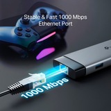 TP-Link UH9120C, Station d'accueil Gris/Noir