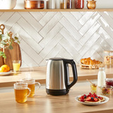 Tefal Subito, Bouilloire Acier inoxydable/Noir