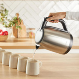 Tefal Subito, Bouilloire Acier inoxydable/Noir