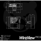 Thermal Grizzly WireView Pro II, Capteur Noir