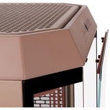 Thermaltake The Tower 600 boîtier midi tower Marron | 4x USB-A | 1x USB-C | Verre Trempé