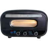 Unold 68805 Machine et four à pizzas 1 pizza(s) 1700 W Noir four à pizza électrique Noir, 1 pizza(s), Noir, Acier inoxydable, 30 cm, Numérique, 450 °C