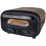 Unold 68805 Machine et four à pizzas 1 pizza(s) 1700 W Noir four à pizza électrique Noir, 1 pizza(s), Noir, Acier inoxydable, 30 cm, Numérique, 450 °C