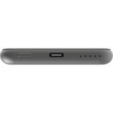 Verbatim Charge 'n' Go Lithium Polymère (LiPo) 5000 mAh Recharge sans fil Gris, Powerbank Gris, 5000 mAh, Lithium Polymère (LiPo), Quick Charge 3.0, Recharge sans fil, Gris