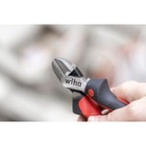 Wiha Pince coupante industrielle, Tenailles de cran Noir/Rouge