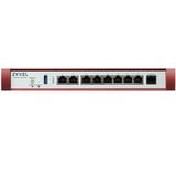 Zyxel USGFLEX200HP pare-feux (matériel) 5 Gbit/s 5 Gbit/s, SSL/TLS, uOS, Avec fil, 10,100,1000 Mbit/s, 5000 Mbit/s