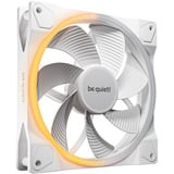 be quiet! Light Wings PWM Reverse ventilateur de boîtier RGB  Blanc, 140 x 140 x 25 mm