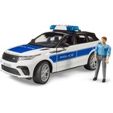 bruder Véhicule de police Range Rover Velar avec agent de police, lumières et sons, Modèle réduit de voiture 02890