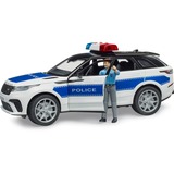 bruder Véhicule de police Range Rover Velar avec agent de police, lumières et sons, Modèle réduit de voiture 02890