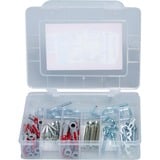 fischer Boîte de déménagement DUOPOWER 6,8, Cheville Gris clair/Rouge