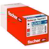 fischer Vis à bois PowerFull II 6,0x160 ZK TX VG 