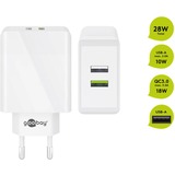 goobay 44957, Chargeur Blanc