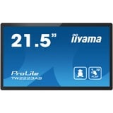 iiyama ProLite TW2223AS-B2, Affichage public Noir (Mat), Tactile, HDMI, Audio, USB, LAN, Android, Bluetooth