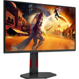 AOC G4 Q25G4SR écran plat de PC 62,2 cm (24.5") 2560 x 1440 pixels Quad HD LED Noir, Rouge Moniteur gaming Noir/rouge, 1x DisplayPort, 2x HDMI, 300 Hz, 62,2 cm (24.5"), 2560 x 1440 pixels, Quad HD, LED, 1 ms, Noir, Rouge