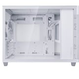 ASUS PRIME AP201 CASE TG WHITE Mini Tower Blanc, boîtier pc Blanc | 2x USB-A | 1x USB-C | Verre Trempé