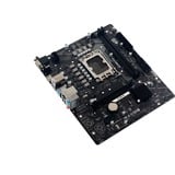 Biostar H610MH D5 carte mère socket 1700 Noir, Gb-LAN, Sound, µATX