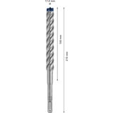Bosch Expert Foret SDS plus-7X, Perceuse Marteau perforateur, Hammer drill bit, 1,7 cm, 215 mm, Béton, pierre, 15 cm
