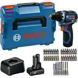 Bosch Perceuse-visseuse sans fil GSR 12V-32 Professional, 12 Volt, Perceuse/visseuse Bleu/Noir
