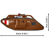 COBI Mark V (Male) no 9199, Jouets de construction 