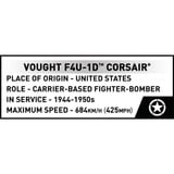 COBI Vought F4U-1D Corsair, Jouets de construction Vert olive