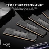 Corsair 32 Go DDR5-6000 Kit, Mémoire vive Noir, CMK32GX5M2E6000C36, Vengeance, XMP