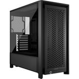 Corsair FRAME 4000D boîtier midi tower Noir | 2x USB-A | 1x USB-C | Verre Trempé
