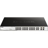 D-Link DGS-1210-28P/E, Switch Argent/Noir