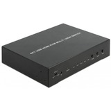 DeLOCK 11488 commutateur vidéo HDMI, Switch KVM HDMI, Noir, Métal, 60 Hz, 1280 x 720 (HD 720),1920 x 1080 (HD 1080), 2,25 Gbit/s