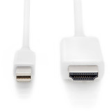 Digitus AK-340304-020-W, Adaptateur Blanc