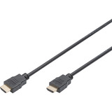 Digitus Câble de connexion HDMI High Speed, avec Ethernet, Full HD 1080i/p Noir