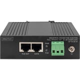 Digitus Injecteur Gigabit Ethernet PoE, industriel, PoE-Injecteur Noir