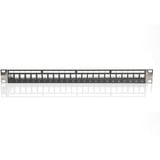 Digitus Panneau de brassage modulaire, 24 ports, non équipé Noir