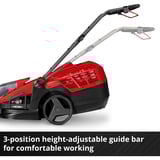 EINHELL Tondeuse à gazon sans fil Einh GE-CM 36/43 Li M- Rouge/Noir