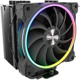 EKL Dolomit Premium Processeur Refroidisseur 12 cm Noir 1 pièce(s) Refroidisseur CPU RGB  Noir (Mat), Refroidisseur, 12 cm, 500 tr/min, 1600 tr/min, 23,5 dB, 92,6 m³/h