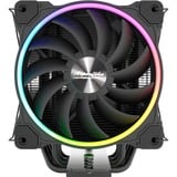 EKL Dolomit Premium Processeur Refroidisseur 12 cm Noir 1 pièce(s) Refroidisseur CPU RGB  Noir (Mat), Refroidisseur, 12 cm, 500 tr/min, 1600 tr/min, 23,5 dB, 92,6 m³/h