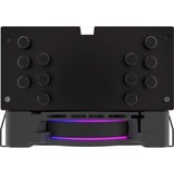 EKL Dolomit Premium Processeur Refroidisseur 12 cm Noir 1 pièce(s) Refroidisseur CPU RGB  Noir (Mat), Refroidisseur, 12 cm, 500 tr/min, 1600 tr/min, 23,5 dB, 92,6 m³/h