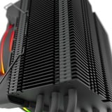 EKL Dolomit Premium Processeur Refroidisseur 12 cm Noir 1 pièce(s) Refroidisseur CPU RGB  Noir (Mat), Refroidisseur, 12 cm, 500 tr/min, 1600 tr/min, 23,5 dB, 92,6 m³/h