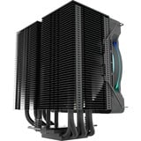 EKL Dolomit Premium Processeur Refroidisseur 12 cm Noir 1 pièce(s) Refroidisseur CPU RGB  Noir (Mat), Refroidisseur, 12 cm, 500 tr/min, 1600 tr/min, 23,5 dB, 92,6 m³/h